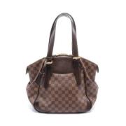 Louis Vuitton Vintage Pre-owned Canvas louis-vuitton-vskor Brown, Dam