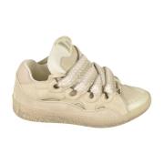 Lanvin Vita Sneakers för Män White, Herr