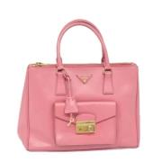 Prada Vintage Pre-owned Laeder handvskor Pink, Dam