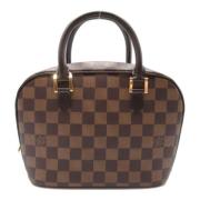 Louis Vuitton Vintage Pre-owned Canvas handvskor Brown, Dam