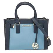 Michael Kors Pre-owned Pre-owned Laeder handvskor Blue, Dam