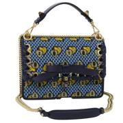 Fendi Vintage Pre-owned Mocka fendi-vskor Blue, Dam