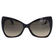 Tom Ford Pre-owned Pre-owned Plast solglasgon Black, Dam