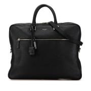 Yves Saint Laurent Vintage Pre-owned Laeder handvskor Black, Dam