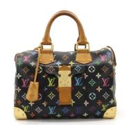 Louis Vuitton Vintage Pre-owned Canvas handvskor Black, Dam