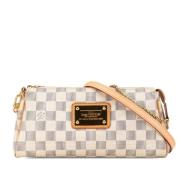 Louis Vuitton Vintage Pre-owned Canvas handvskor White, Dam