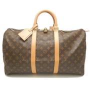 Louis Vuitton Vintage Pre-owned Canvas handvskor Brown, Unisex