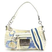 Coach Pre-owned Pre-owned Canvas axelremsvskor Beige, Dam