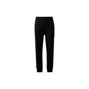 C.p. Company Upphöjd Fleece Cargo Sweatpants Black, Herr