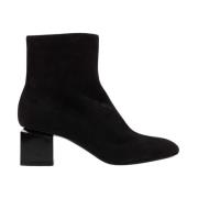 Attilio Giusti Modern Kubhäl Bootie Black, Dam