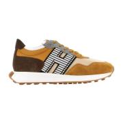 Hogan Brun Mocka Casual Sneakers Brown, Herr