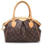 Louis Vuitton Vintage Pre-owned Canvas handvskor Brown, Dam