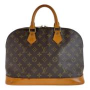 Louis Vuitton Vintage Pre-owned Canvas handvskor Brown, Dam