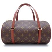 Louis Vuitton Vintage Pre-owned Canvas handvskor Brown, Dam