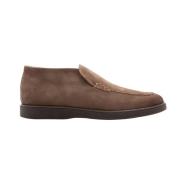 Magnanni Taupe Slip-On Skor för Män Brown, Herr