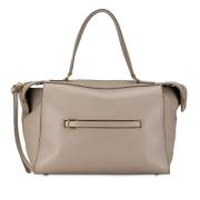 Celine Vintage Pre-owned Laeder handvskor Beige, Dam