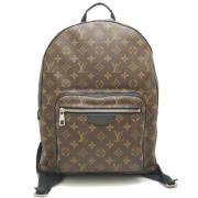 Louis Vuitton Vintage Pre-owned Canvas axelremsvskor Brown, Dam