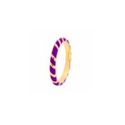 Cabirol Aimée Lila Emalj Vermeil Ring Purple, Dam