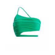 Agua by Agua Bendita Grön Bikini Topp Ventura Stil Green, Dam