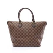 Louis Vuitton Vintage Pre-owned Canvas handvskor Brown, Dam