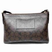 Coach Pre-owned Pre-owned Canvas axelremsvskor Black, Dam