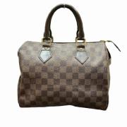 Louis Vuitton Vintage Pre-owned Canvas handvskor Brown, Dam