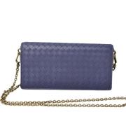 Bottega Veneta Vintage Pre-owned Laeder necessrer Purple, Dam