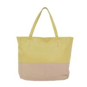 Celine Vintage Pre-owned Laeder totevskor Yellow, Dam