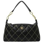 Chanel Vintage Pre-owned Laeder chanel-vskor Black, Dam