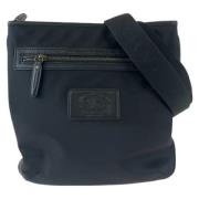 Burberry Vintage Pre-owned Canvas axelremsvskor Black, Herr