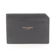 Yves Saint Laurent Vintage Pre-owned Laeder plnbcker Black, Herr