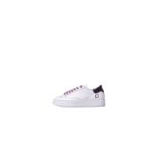 D.a.t.e. Vita Läder Sneakers Logga Sida White, Dam