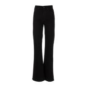 Dondup Svarta Byxor Amber Pantalone Black, Dam