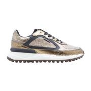 Van Bommel Guld Lättvikts Sneaker med TPU Sula Yellow, Dam