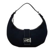 Fendi Vintage Pre-owned Canvas fendi-vskor Blue, Dam