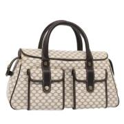 Celine Vintage Pre-owned Canvas celine-vskor White, Dam