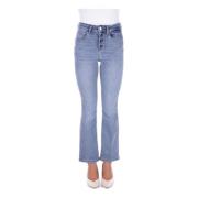 Liu Jo Denim Jeans med Logobakficka Blue, Dam