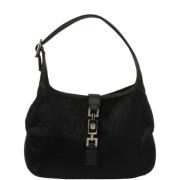 Gucci Vintage Pre-owned Satin gucci-vskor Black, Dam