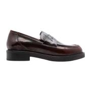 Stokton Bordeaux Penny Loafer Brown, Dam