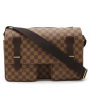 Louis Vuitton Vintage Pre-owned Canvas axelremsvskor Brown, Herr