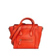 Celine Vintage Pre-owned Laeder celine-vskor Red, Dam