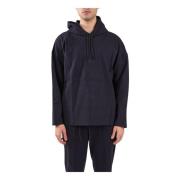 Hevo Stilig Viskos Hoodie Blue, Herr