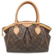 Louis Vuitton Vintage Pre-owned Canvas handvskor Brown, Dam