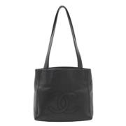 Chanel Vintage Pre-owned Laeder chanel-vskor Black, Dam