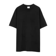 Burberry Svart Riddare Grafisk T-shirt Black, Herr