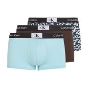 Calvin Klein 3-Pack Microfiber Stretch Boxers - Shorty Multicolor, Her...