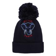 Kenzo Stilig Beanie Mössa Blue, Herr