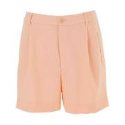 Ralph Lauren Regular Fit Kostymshorts Pink, Dam