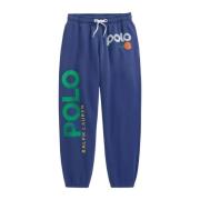 Ralph Lauren Graphic Sweatpants Blue, Dam