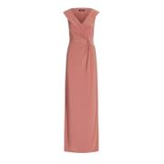 Ralph Lauren Rosa maxi klänning Pink, Dam